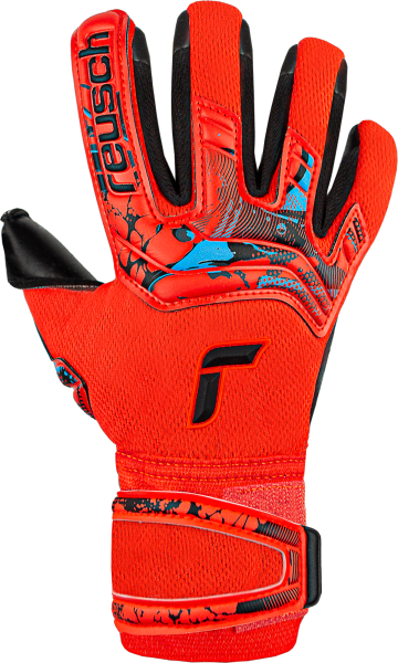 Reusch Attrakt Duo 5370025 3333 schwarz rot front